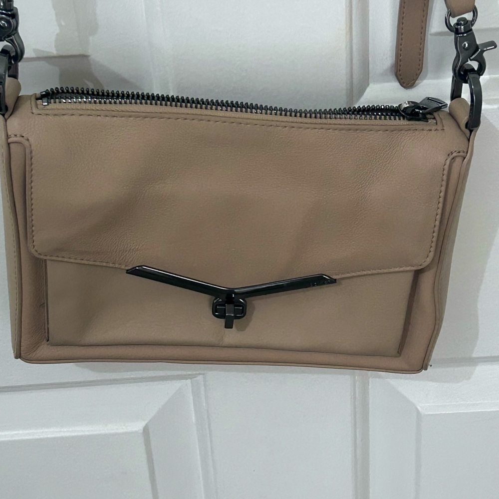 Botkier Leather Crossbody Valentina Flap Bag